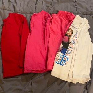Girls 4t long sleeve tops
